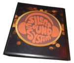 Silent Sound System Headphone Identification Binder Transparent