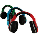 3 Giant RGB Inflatable Headphones for DJ BOOTHS