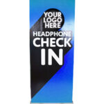 Customizable Retractable Standing Banner