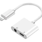 AUX Adapter for Lightning with Charging Port