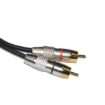 Dual XLR Male to Dual RCA Male Patch Cable - Image 2