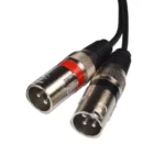 Dual XLR Male to Dual RCA Male Patch Cable - Image 3