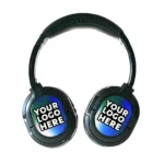 Custom Photo or Logo Bluetooth Over-Ear Stereo Headphones Wireless with Case - Image 2