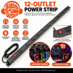 12-Outlet Headphone Charging & DJ Power Strip
