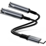 USB-C Microphone & Audio Adapter